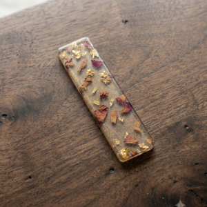 Resin bookmark